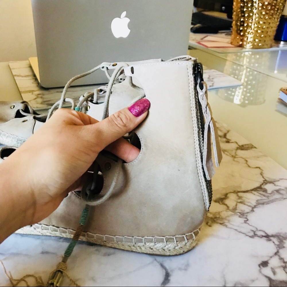 Cynthia Vincent espradille lace up sandals - Picture 4 of 5